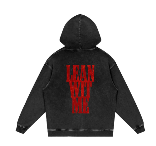 Juice WRLD "Lean Anxiety" Hoodie Red