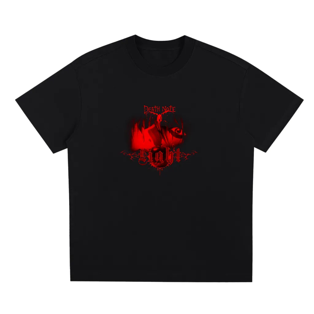 Death Note "Light's Death" T-Shirt In Red