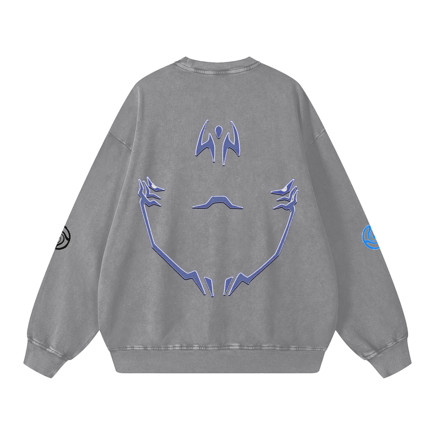 Jujutsu Kaisen "Yuji X Sukuna" Snow Washed Sweatshirt