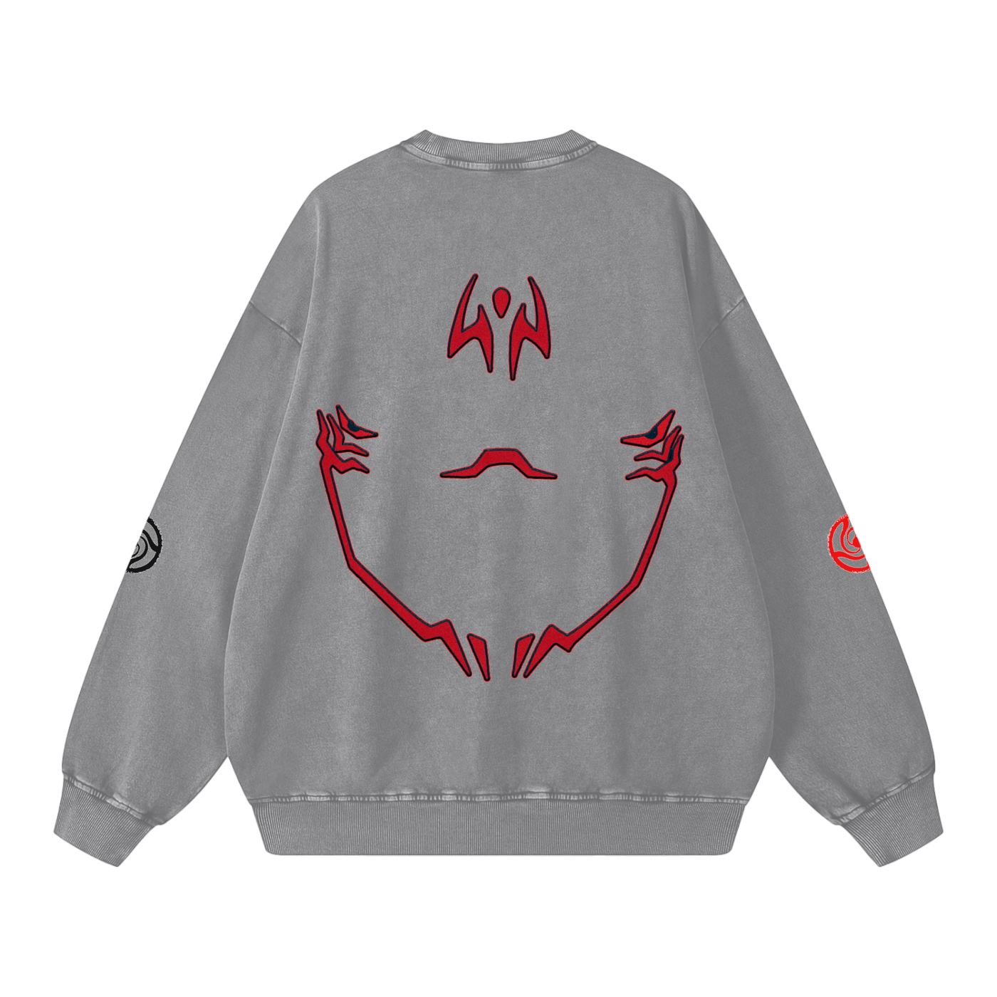 Jujutsu Kaisen Jujube "Yuji X Sukuna" Snow Washed Sweatshirt (Copy)