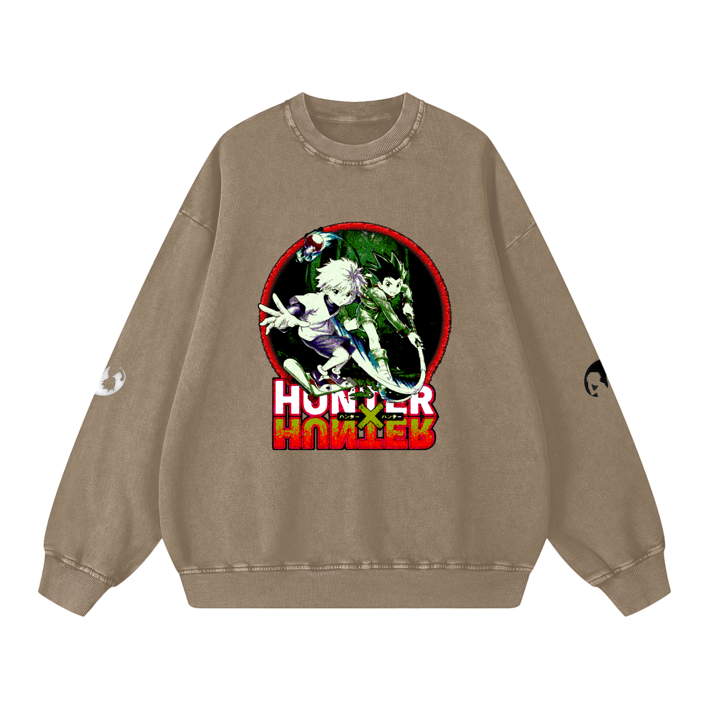 Hunter X Hunter "Gon X Killua" Snow Washed Sweatshirt