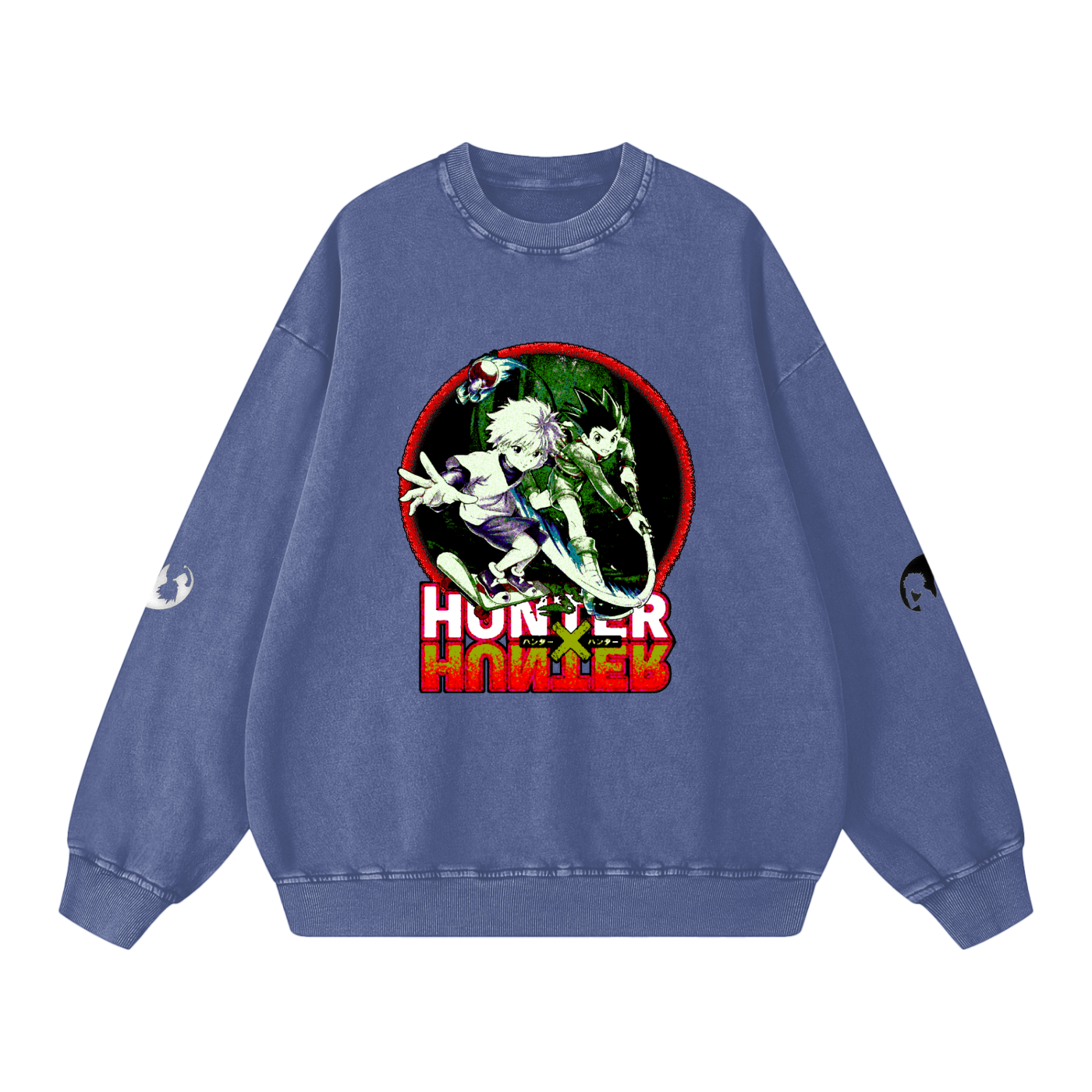 Hunter X Hunter "Gon X Killua" Snow Washed Sweatshirt