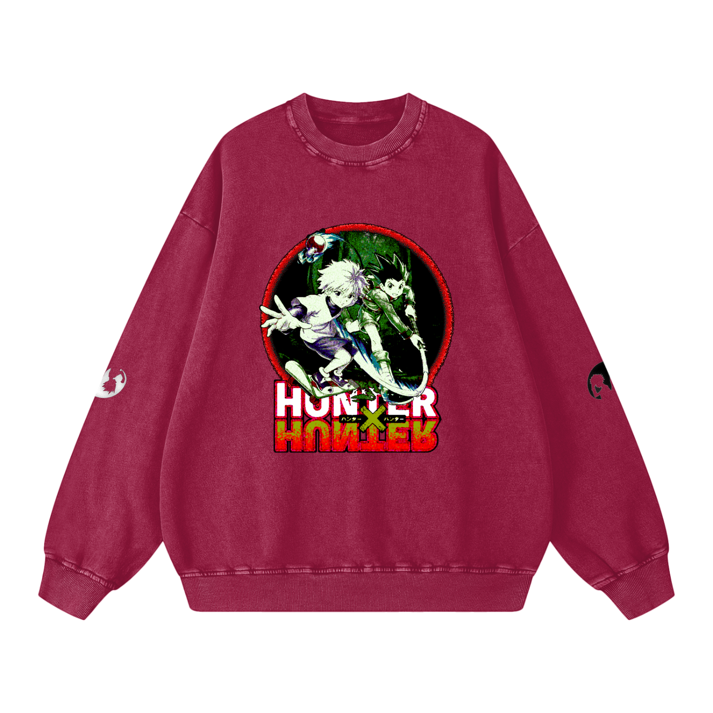 Hunter X Hunter "Gon X Killua" Snow Washed Sweatshirt