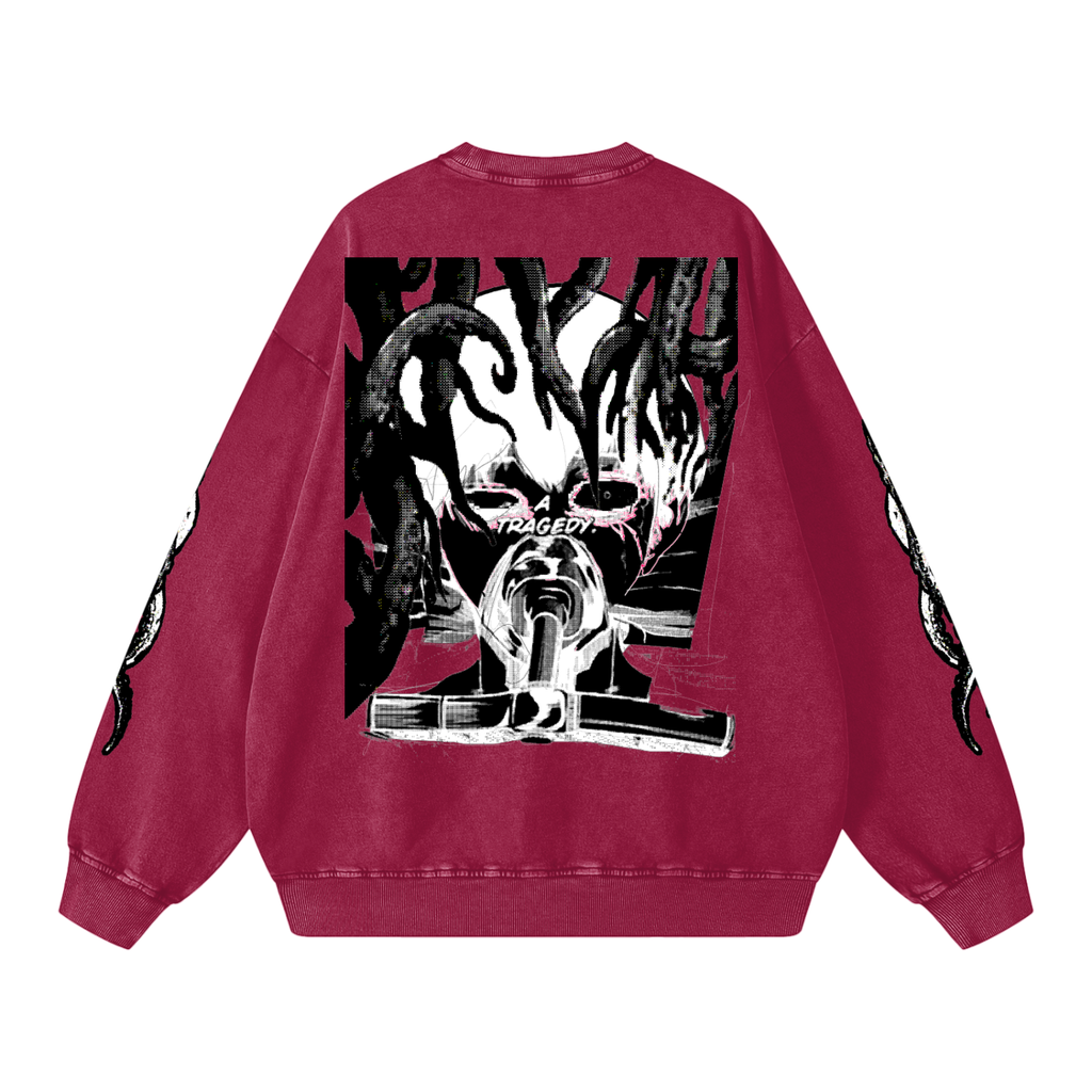 Tokyo Ghoul "Awakening" Snow Washed Sweatshirt