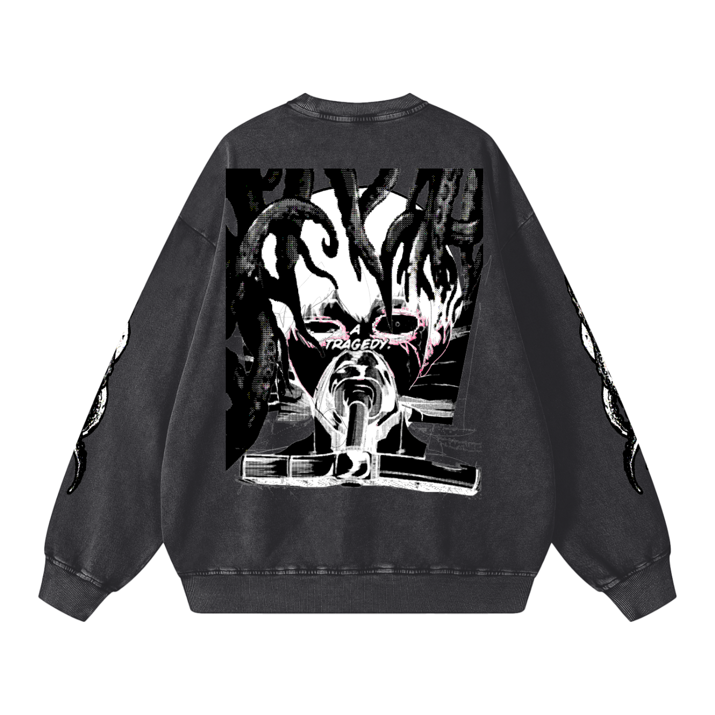 Tokyo Ghoul "Awakening" Snow Washed Sweatshirt