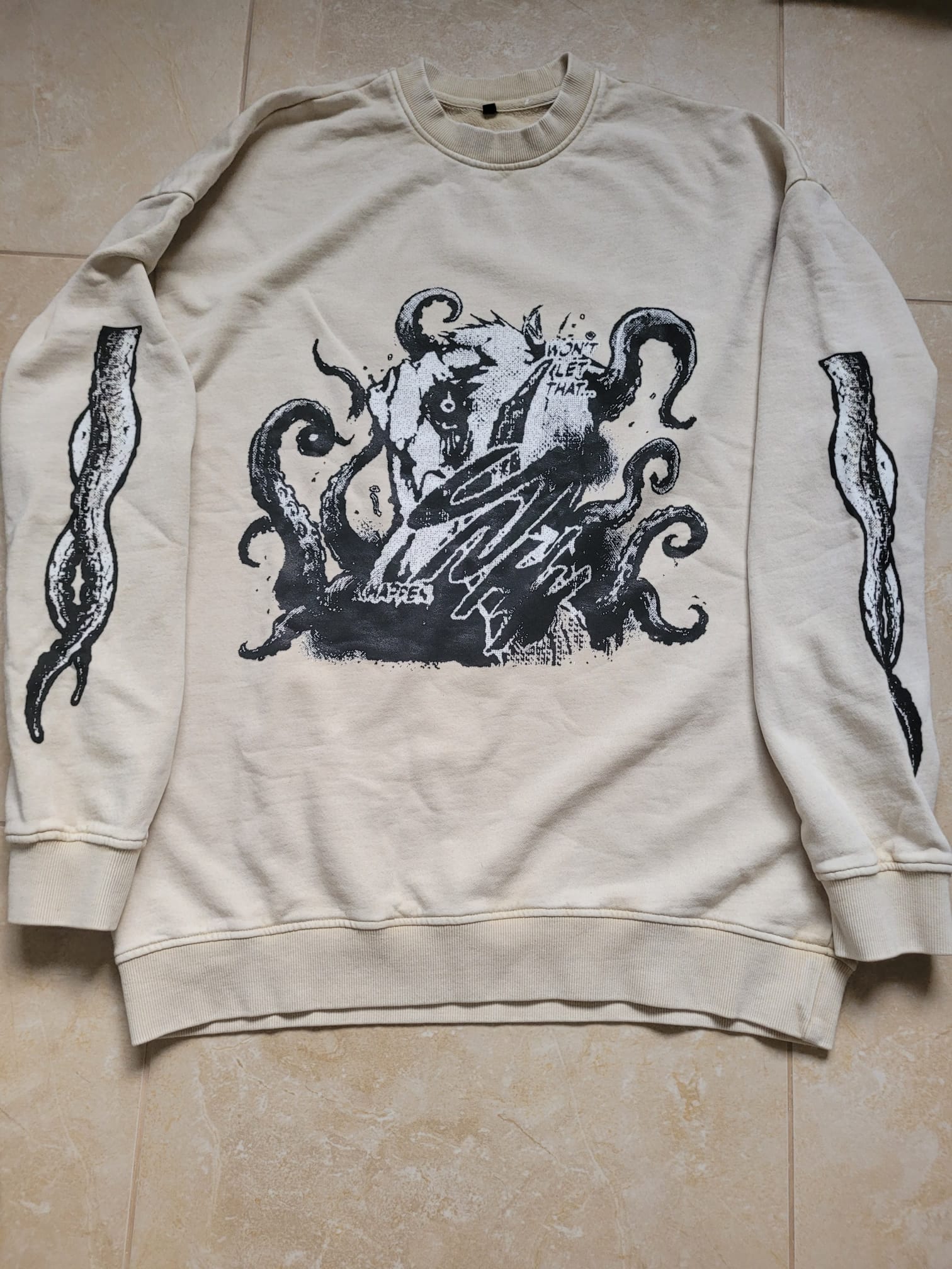 Tokyo Ghoul "Awakening" Snow Washed Sweatshirt