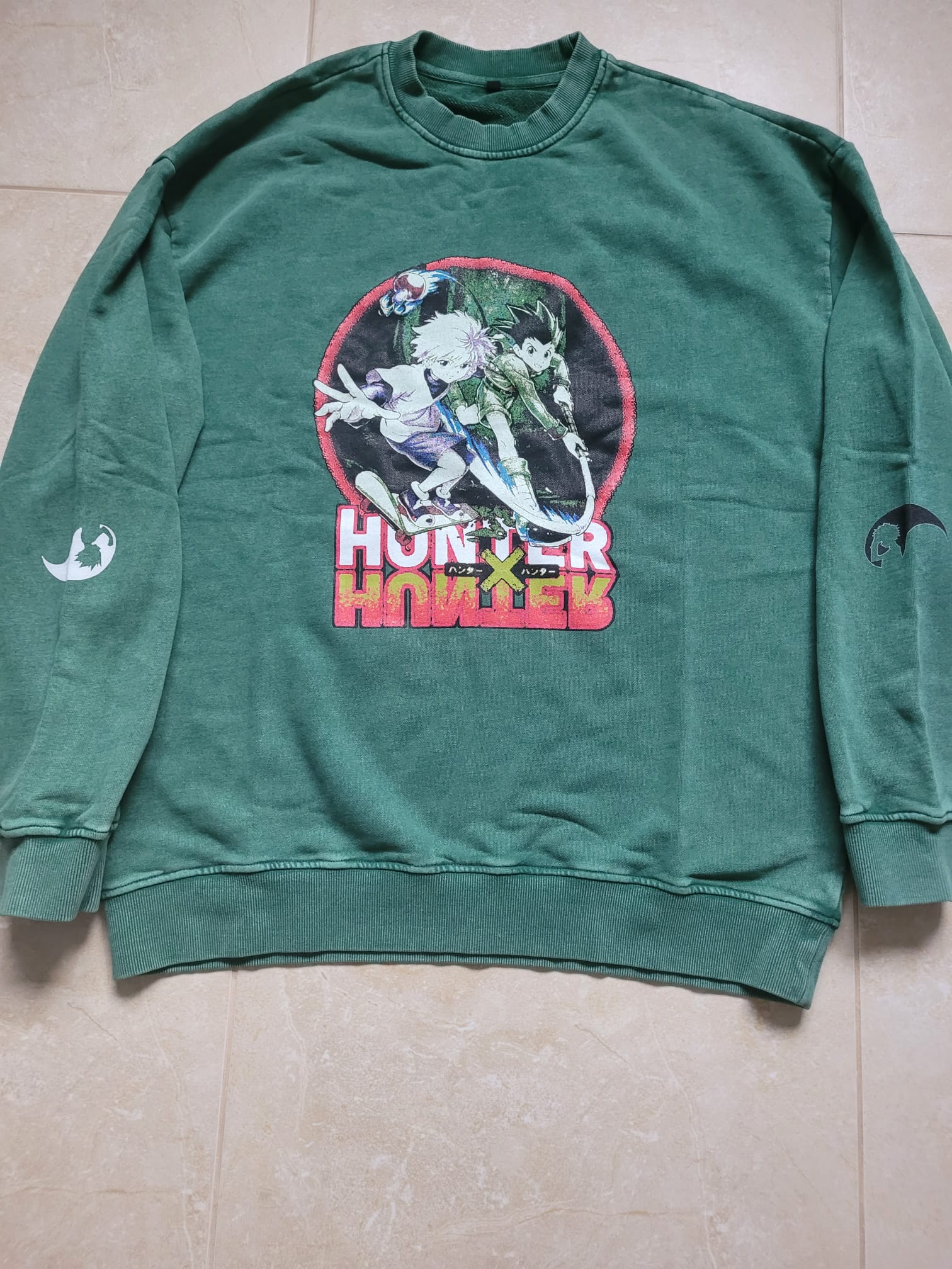 Hunter X Hunter "Gon X Killua" Snow Washed Sweatshirt