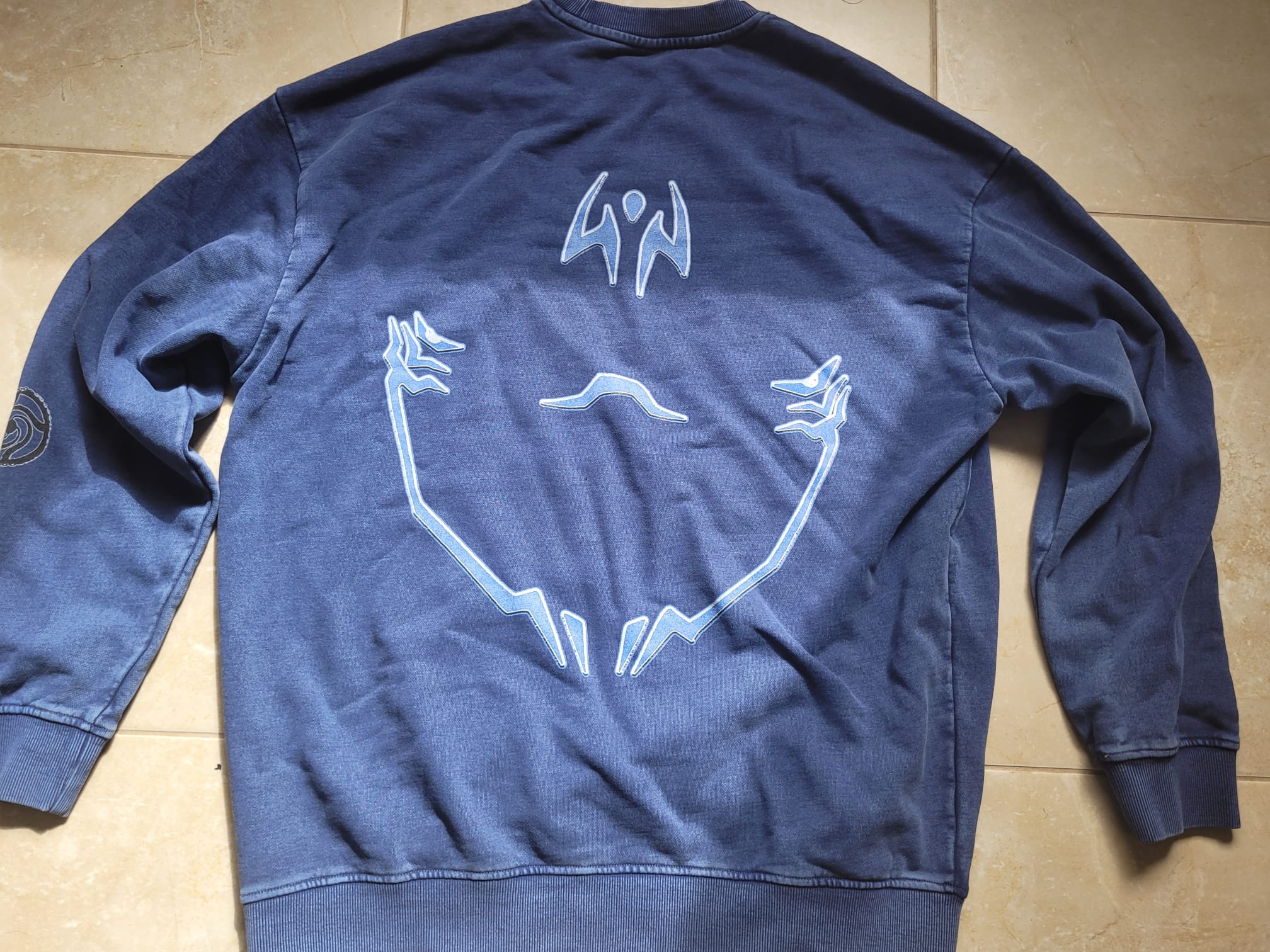 Jujutsu Kaisen "Yuji X Sukuna" Snow Washed Sweatshirt