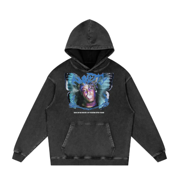 Juice WRLD "Lean Anxiety" Hoodie Blue